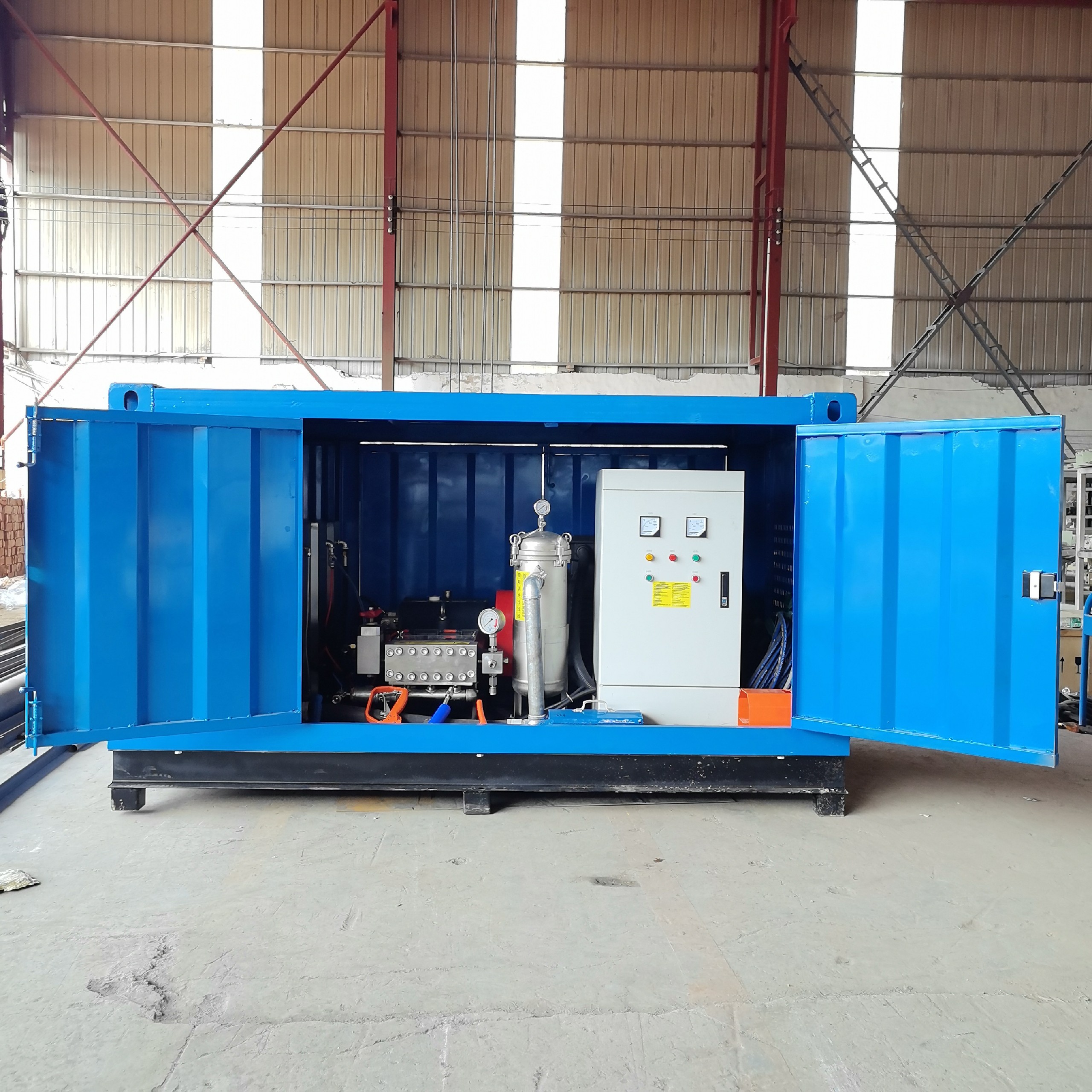 High-pressure water jet drilling equipment