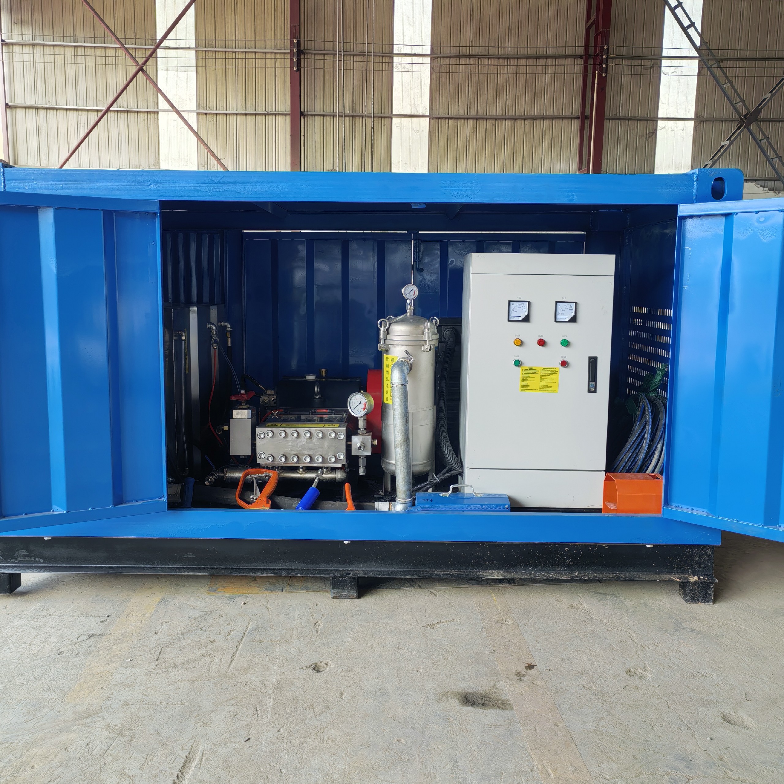 High-pressure water jet drilling equipment