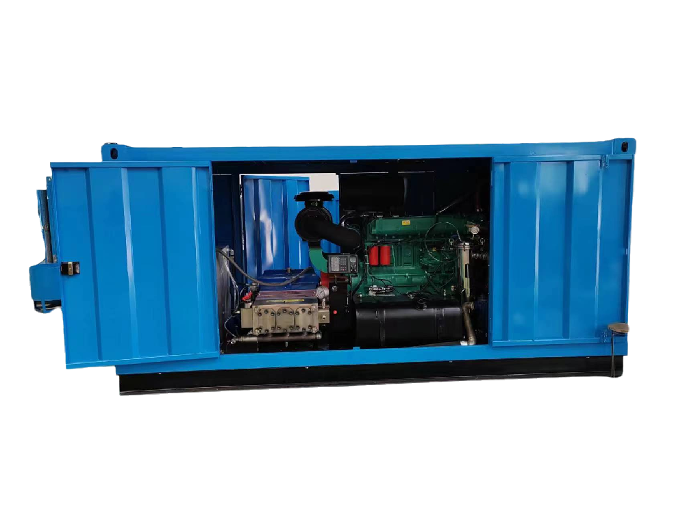 50-1000 diesel engine driven high pressure cleaning machine