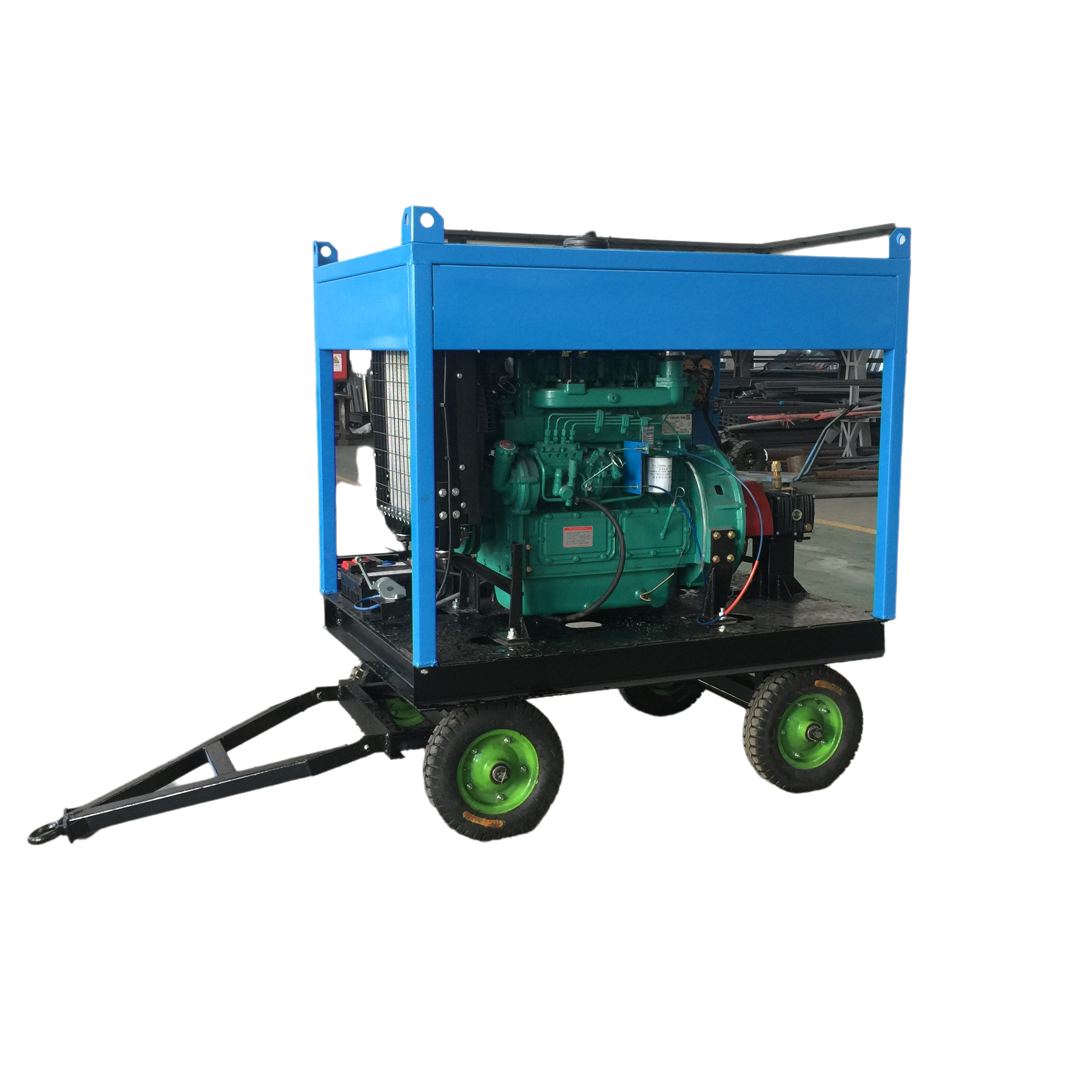 85-500 diesel engine version high pressure washer