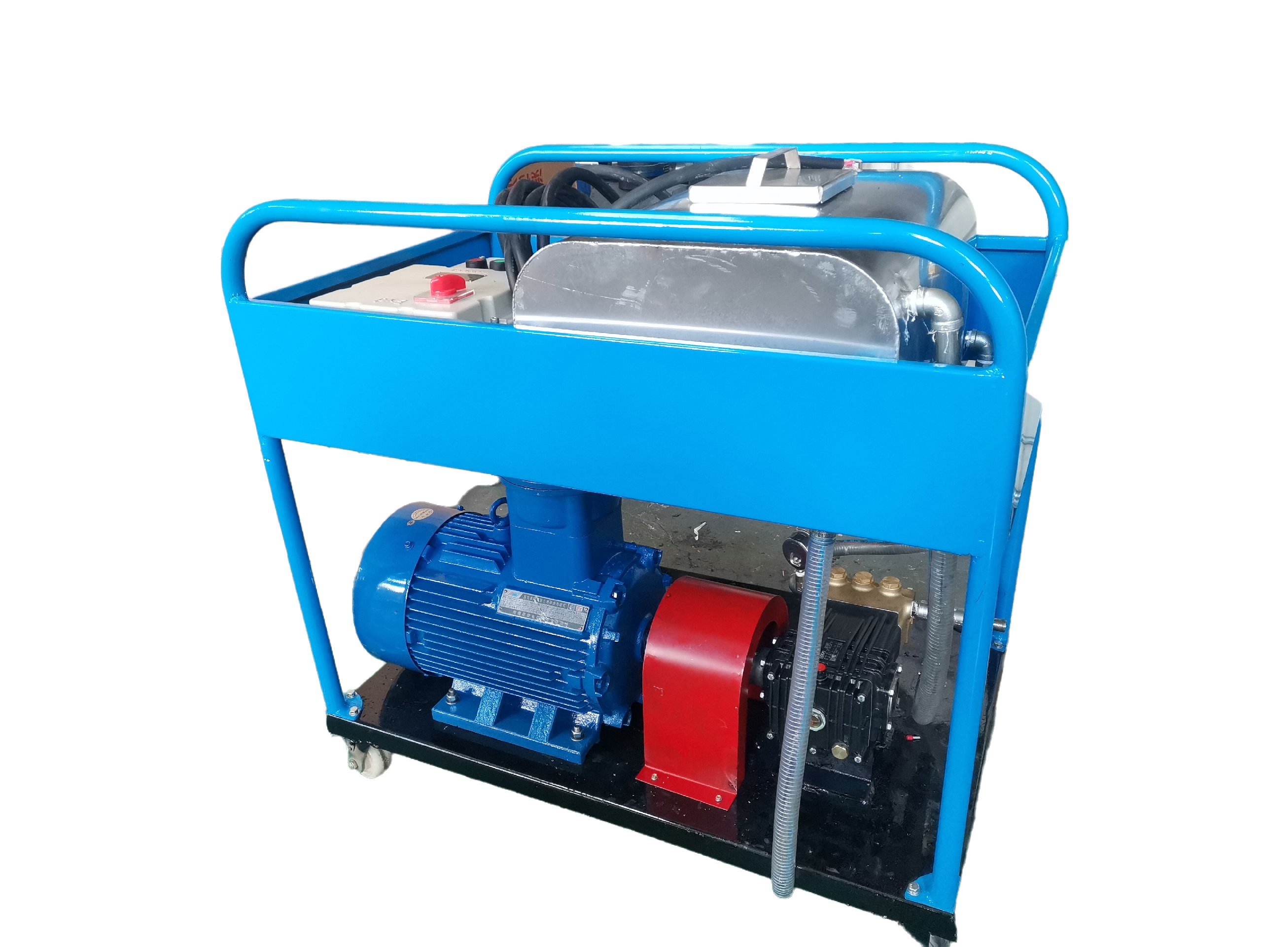 50-180 motor version pipe cleaning machine