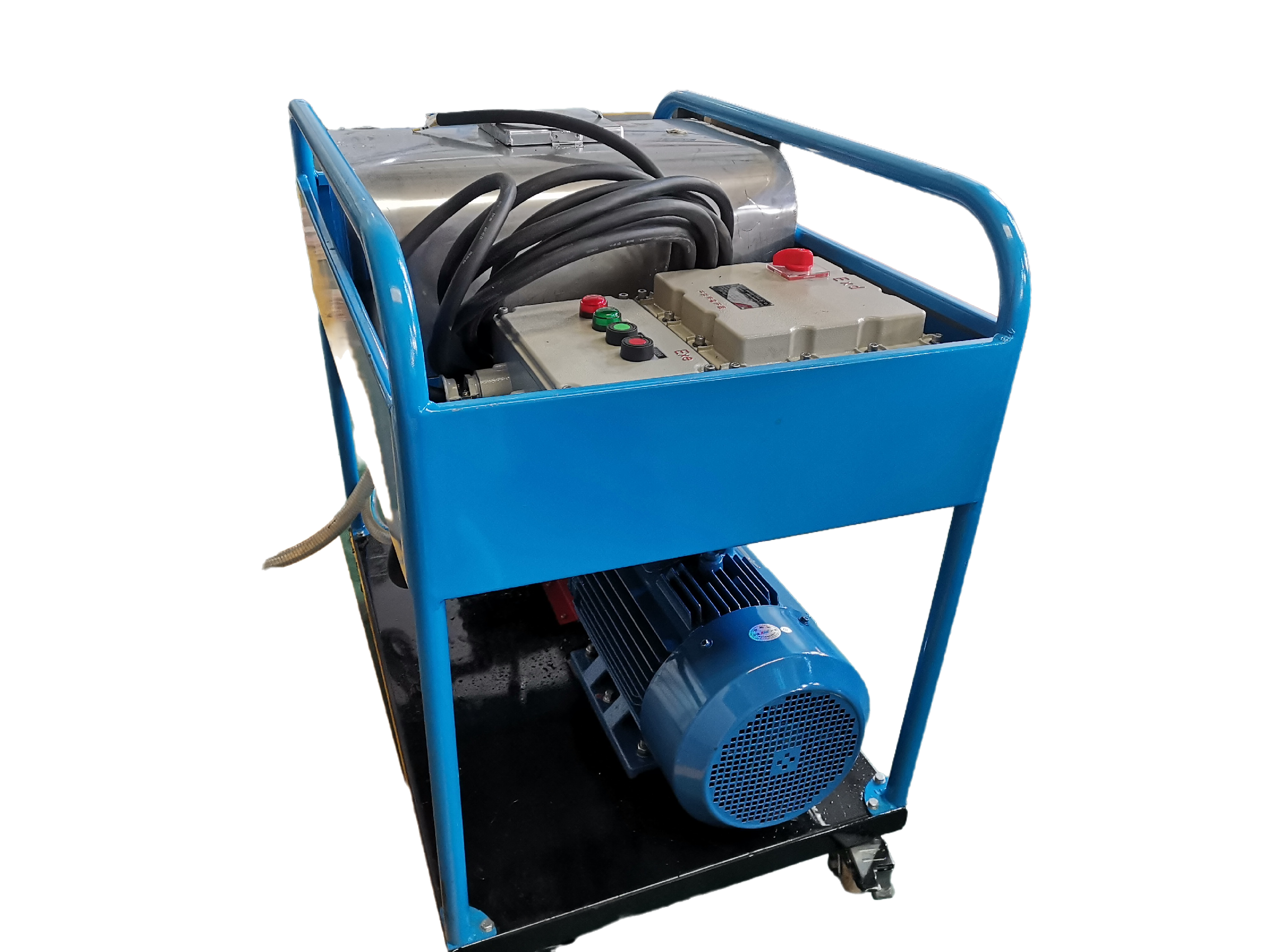 50-180 motor version pipe cleaning machine