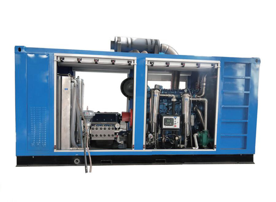 Airport runway glue removal/ground marking cleaning equipment