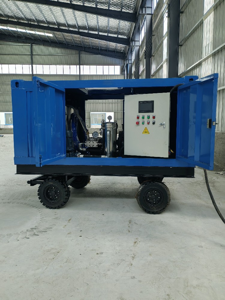 The application of high-pressure chiseling in various industrial and road bridge fields