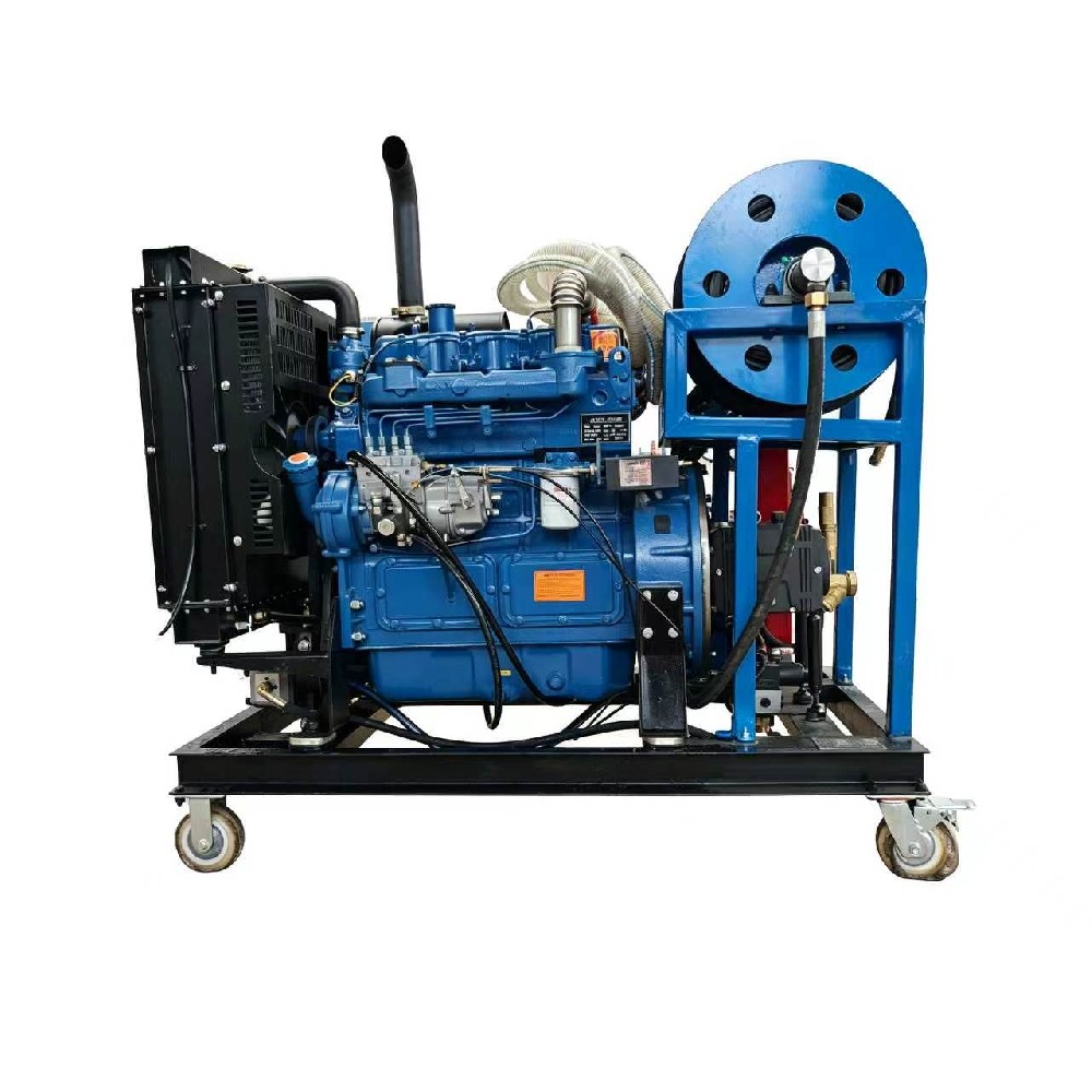 Application of 170 liter municipal pipeline dredging equipment in municipal pipeline maintenance