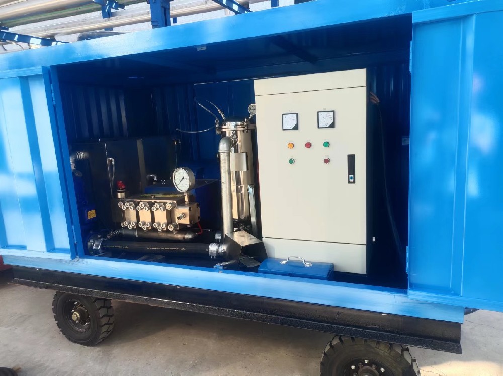 Tube and tube heat exchanger high-pressure cleaning machine meets the cleaning requirements of different specifications of heat exchangers