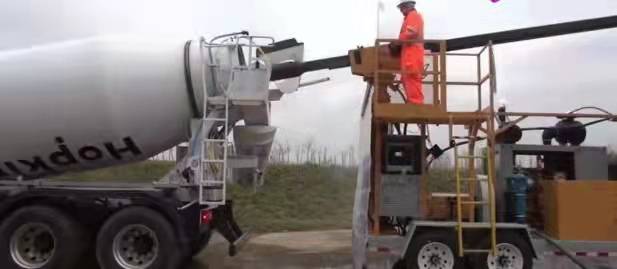 What are the applications of high-pressure cleaning machines in mixing stations
